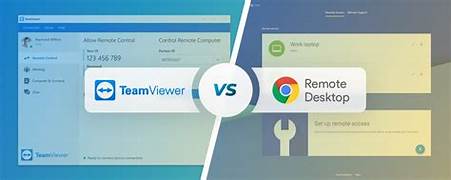 Tutorial Remote Desktop - TeamViewer AnyDesk Chrome 2025
